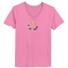 Ladies ComfortSoft® V Neck T Shirt Thumbnail