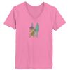 Ladies ComfortSoft® V Neck T Shirt Thumbnail