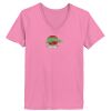 Ladies ComfortSoft® V Neck T Shirt Thumbnail