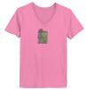 Ladies ComfortSoft® V Neck T Shirt Thumbnail