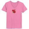Ladies ComfortSoft® V Neck T Shirt Thumbnail