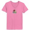 Ladies ComfortSoft® V Neck T Shirt Thumbnail
