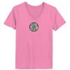 Ladies ComfortSoft® V Neck T Shirt Thumbnail