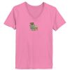 Ladies ComfortSoft® V Neck T Shirt Thumbnail