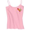 Juniors 1x1 Rib Spaghetti Strap Tank Thumbnail
