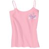 Juniors 1x1 Rib Spaghetti Strap Tank Thumbnail