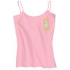 Juniors 1x1 Rib Spaghetti Strap Tank Thumbnail