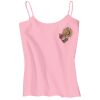 Juniors 1x1 Rib Spaghetti Strap Tank Thumbnail