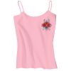 Juniors 1x1 Rib Spaghetti Strap Tank Thumbnail
