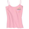 Juniors 1x1 Rib Spaghetti Strap Tank Thumbnail