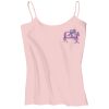 Juniors 1x1 Rib Spaghetti Strap Tank Thumbnail