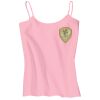 Juniors 1x1 Rib Spaghetti Strap Tank Thumbnail