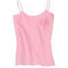 Juniors 1x1 Rib Spaghetti Strap Tank Thumbnail