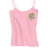 Juniors 1x1 Rib Spaghetti Strap Tank Thumbnail