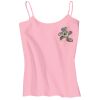 Juniors 1x1 Rib Spaghetti Strap Tank Thumbnail