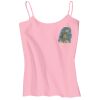 Juniors 1x1 Rib Spaghetti Strap Tank Thumbnail