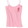 Juniors 1x1 Rib Spaghetti Strap Tank Thumbnail