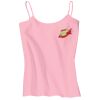 Juniors 1x1 Rib Spaghetti Strap Tank Thumbnail