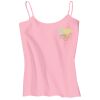 Juniors 1x1 Rib Spaghetti Strap Tank Thumbnail