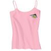 Juniors 1x1 Rib Spaghetti Strap Tank Thumbnail