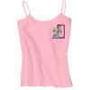 Juniors 1x1 Rib Spaghetti Strap Tank Thumbnail