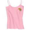 Juniors 1x1 Rib Spaghetti Strap Tank Thumbnail