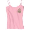 Juniors 1x1 Rib Spaghetti Strap Tank Thumbnail