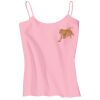 Juniors 1x1 Rib Spaghetti Strap Tank Thumbnail