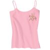Juniors 1x1 Rib Spaghetti Strap Tank Thumbnail