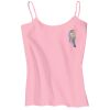 Juniors 1x1 Rib Spaghetti Strap Tank Thumbnail