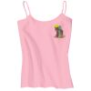 Juniors 1x1 Rib Spaghetti Strap Tank Thumbnail