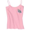 Juniors 1x1 Rib Spaghetti Strap Tank Thumbnail