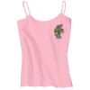 Juniors 1x1 Rib Spaghetti Strap Tank Thumbnail