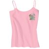 Juniors 1x1 Rib Spaghetti Strap Tank Thumbnail