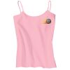 Juniors 1x1 Rib Spaghetti Strap Tank Thumbnail