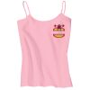 Juniors 1x1 Rib Spaghetti Strap Tank Thumbnail
