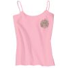 Juniors 1x1 Rib Spaghetti Strap Tank Thumbnail
