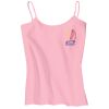 Juniors 1x1 Rib Spaghetti Strap Tank Thumbnail
