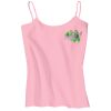 Juniors 1x1 Rib Spaghetti Strap Tank Thumbnail