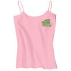 Juniors 1x1 Rib Spaghetti Strap Tank Thumbnail