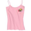 Juniors 1x1 Rib Spaghetti Strap Tank Thumbnail