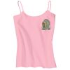 Juniors 1x1 Rib Spaghetti Strap Tank Thumbnail