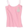 Juniors 1x1 Rib Spaghetti Strap Tank Thumbnail
