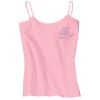 Juniors 1x1 Rib Spaghetti Strap Tank Thumbnail