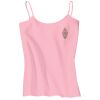 Juniors 1x1 Rib Spaghetti Strap Tank Thumbnail