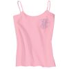 Juniors 1x1 Rib Spaghetti Strap Tank Thumbnail