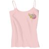 Juniors 1x1 Rib Spaghetti Strap Tank Thumbnail