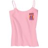 Juniors 1x1 Rib Spaghetti Strap Tank Thumbnail