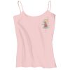 Juniors 1x1 Rib Spaghetti Strap Tank Thumbnail