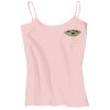Juniors 1x1 Rib Spaghetti Strap Tank Thumbnail